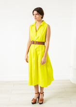 Charger l&#39;image dans la galerie, Balloon Cotton Dress in Yellow
