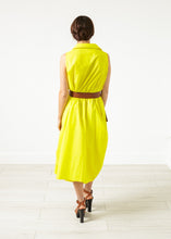 Charger l&#39;image dans la galerie, Balloon Cotton Dress in Yellow
