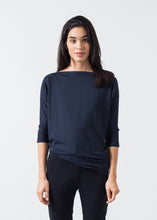 Charger l&#39;image dans la galerie, Boat Neck Top in Marine

