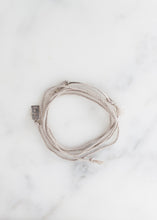 Charger l&#39;image dans la galerie, Bracelet 85 in Grey Silk/Silver
