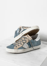 Load image into Gallery viewer, Metallic Sequin Low Top Sneaker
