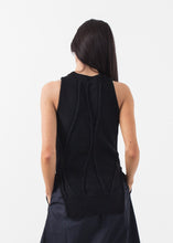 Charger l&#39;image dans la galerie, Curved Stripe Knit Tank
