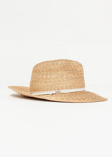 Charger l&#39;image dans la galerie, Wrapped Up Hat in Straw/White
