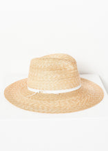 Charger l&#39;image dans la galerie, Wrapped Up Hat in Straw/White
